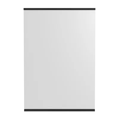 Nordic Nest MOEBE Rectangular wall mirror 70x100 cm Black