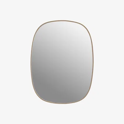 Nordic Nest Muuto Framed mirror small Rose-clear