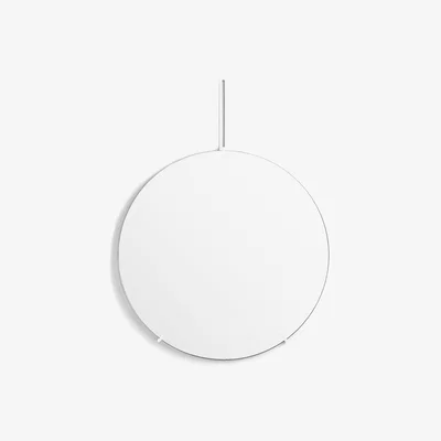 Nordic Nest MOEBE Moebe wall mirror Ø 70 cm White