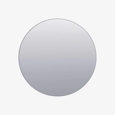 Nordic Nest House Doctor Walls mirror Ø 80 cm grey
