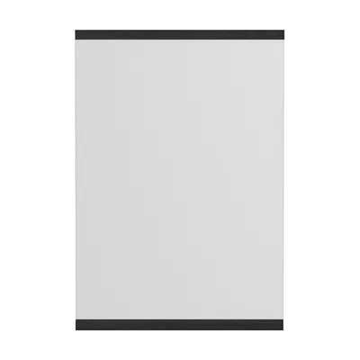 Nordic Nest MOEBE Rectangular wall mirror 30x40 cm Black