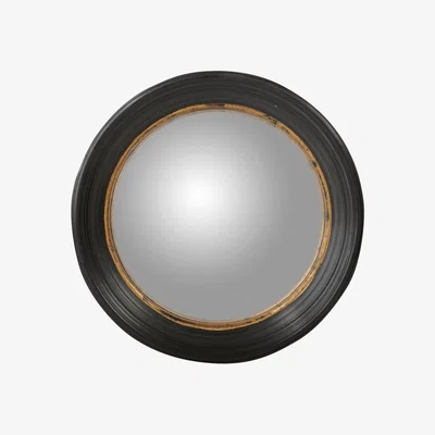 OKA OKA, Oban Mirror, Large - Black, Mirrors, Glass/Wood
