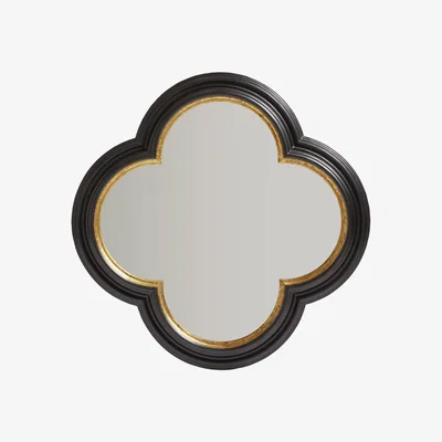 OKA Oban Clover Mirror - Black