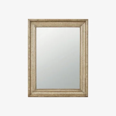 OKA Kinvara Distressed Wall Mirror -  Taupe
