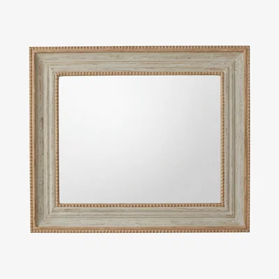 OKA OKA, Phaedra Mirror - Vintage Blue, Mirrors, Glass/Wood