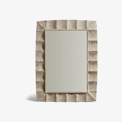 OKA Okean Mirror - Distressed Grey