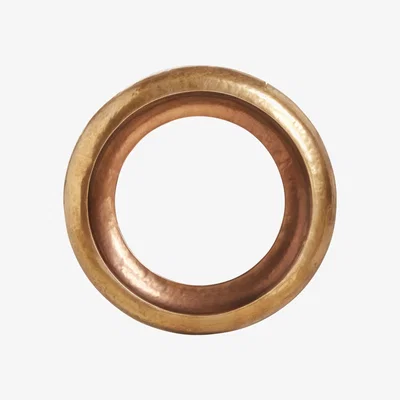 OKA Large Holstocke Mirror - Antique Bronze / Gold