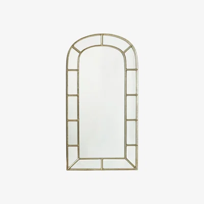 OKA OKA, Taya Mirror - Antique Silver, Mirrors, Glass/Metal