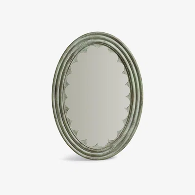OKA Parvati Mirror - Verdigris