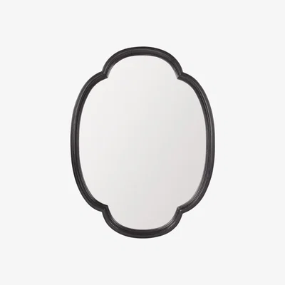 OKA OKA, Sorrel Mirror - Black, Mirrors, Glass/Wood