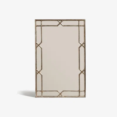 OKA OKA, Kirsti Mirror - Antique Silver, Mirrors
