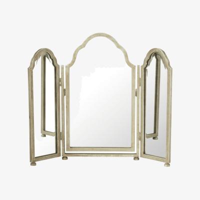OKA OKA, Trois Mirror - Antique Silver, Mirrors, Glass/Metal