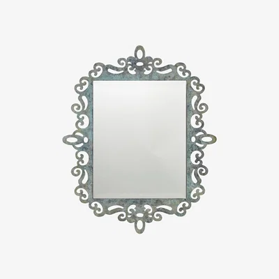OKA Teleri Mirror - Verdigris