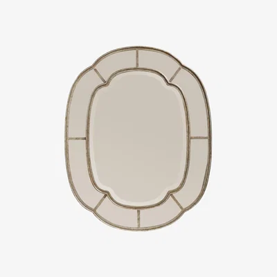 OKA Meillion Mirror - Antique Silver