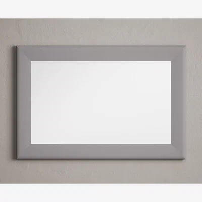 Oak&More Light Grey painted 90cm Wall Mirror