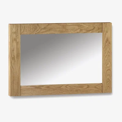Oak&More Minnesota Oak Large Oak Mirror