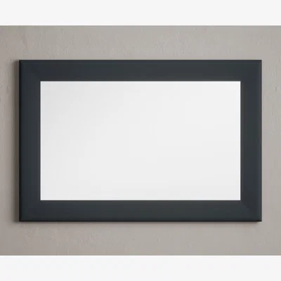 Oak&More Blue painted 90cm wall Mirror