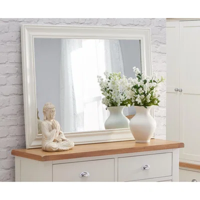 Oak&More Eden White Wall Mirror