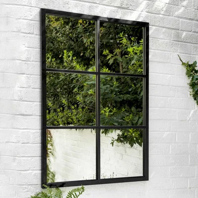 Olivia's Garden Trading Fulbrook Mirror Black