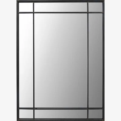 Olivia's Olivia's Eliza Antiuqe Metal Rectangular War Mirror in Bronze