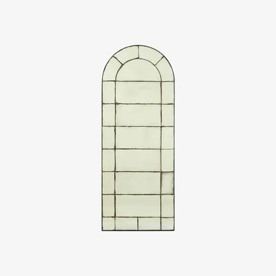 Olivia's Olivia's Ray Wall Mirror Window Effect Grey | Outlet