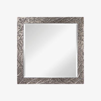 Olivia's Elstead Feiss Xera Wall Mirror Quick Silver