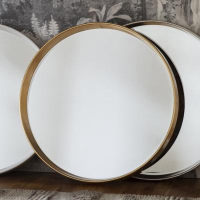 Olivia's Gallery Direct Harvey Round Mirror Gold