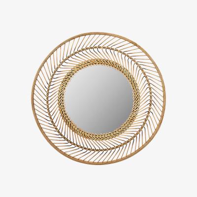 Olivia's Olivia's BoBo Bamboo Round Wall Mirror Small