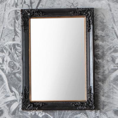 Olivia's Gallery Direct Harrelson Mirror Antique Black