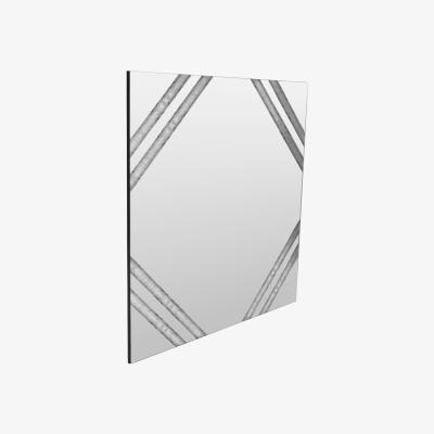 Olivia's Libra Lexington Antiqued Square Wall Mirror