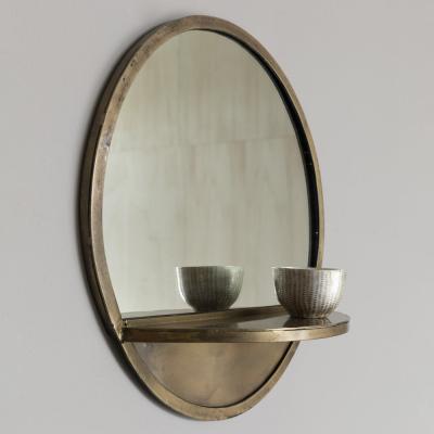 Olivia's Olivia's Nordic Living Collection - Frodi Round Mirror in Brass