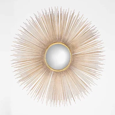 Olivia's Richmond Cass Gold Round Wall Mirror