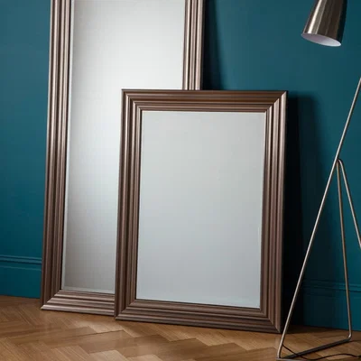 Olivia's Gallery Direct Erskine Rectangle Pewter Mirror
