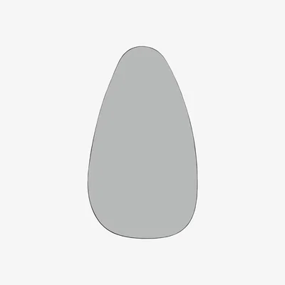 Olivia's Libra Organic Wall Mirror Bronze