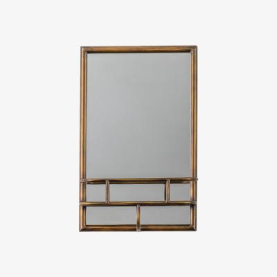 Olivia's Gallery Interiors Isaac Rectangle Mirror Bronze