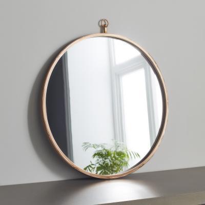Olivia's Native Home Copper Round Mirror