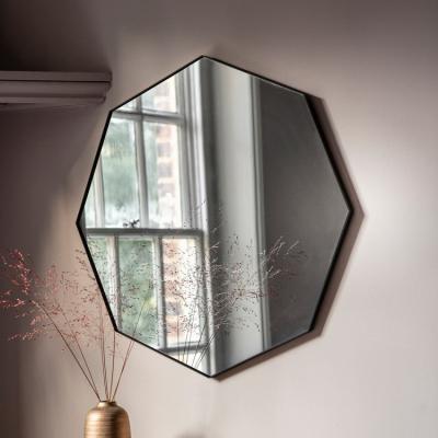 Olivia's Gallery Direct Bowie Octagon Mirror Black