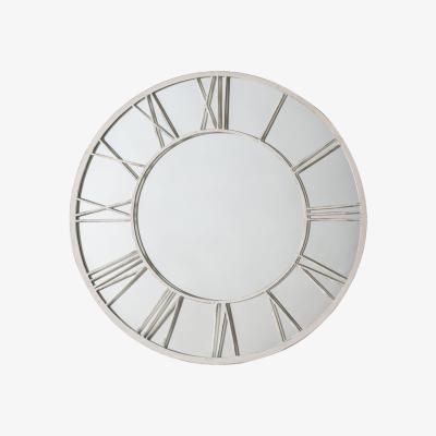 Olivia's Gallery Interiors Shortfield Outdoor Mirror in Distressed White
