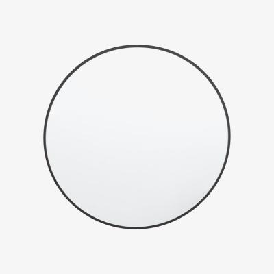 Olivia's Gallery Interiors Yarlett Round Wall Mirror in Black
