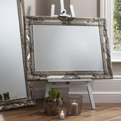 Olivia's Gallery Direct Hampshire Rectangle Mirror Silver