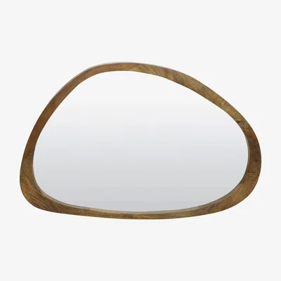 Olivia's Light & Living Sonora Wall Mirror Brown