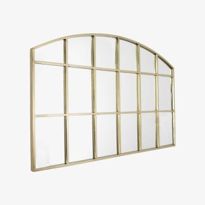 Olivia's Native Home Horizontal Arched Wall Mirror Gold
