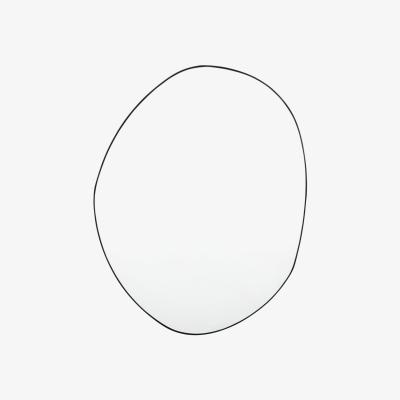 Olivia's Gallery Interiors Hercules Wall Mirror in Black / Large