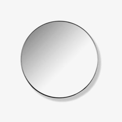 Olivia's Richmond Jazzey Black Round Wall Mirror