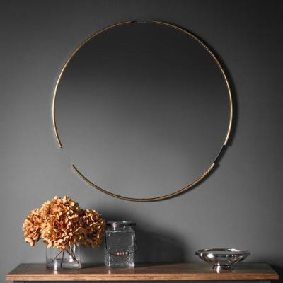 Olivia's Gallery Direct Fitzroy Round Mirror Gold
