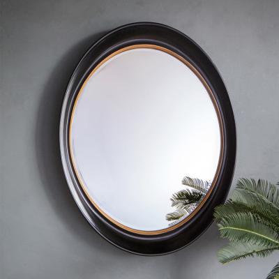 Olivia's Gallery Direct Fiddock Mirror Black and Gold