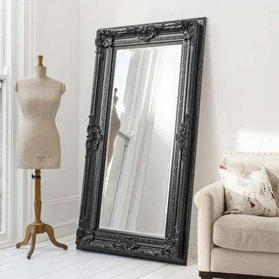 Olivia's Gallery Direct Valois Leaner Mirror / Black