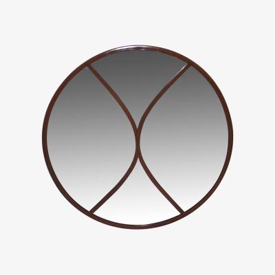 Olivia's Ivyline Circular Outdoor Mirror Natural Rust