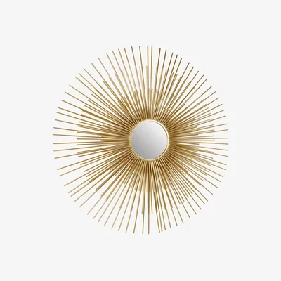 Olivia's Olivia's Starburst Gold Wall Mirror