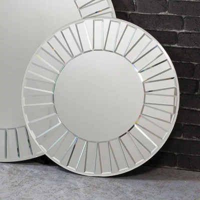 Olivia's Gallery Interiors Mondello Mirror / Silver / Small